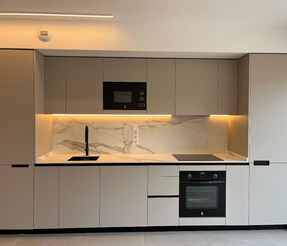 Obra nueva plurifamiliar cocina